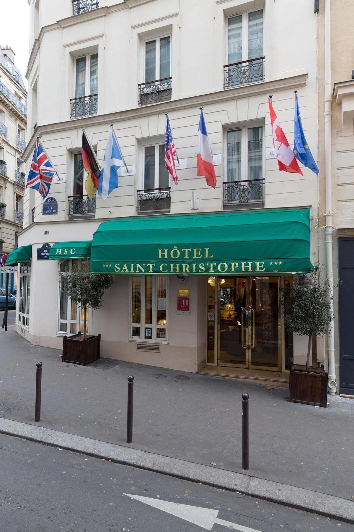 Hotel Saint Christophe París Exterior foto