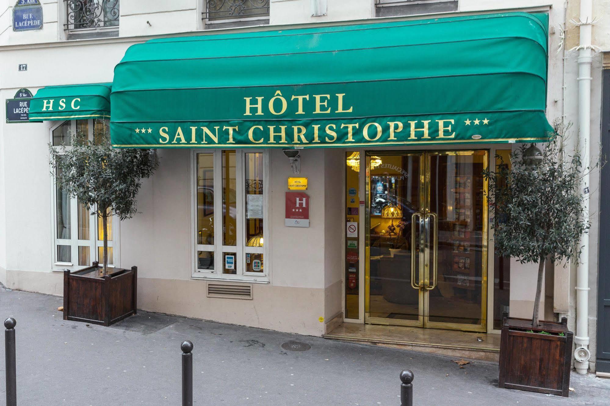 Hotel Saint Christophe París Exterior foto